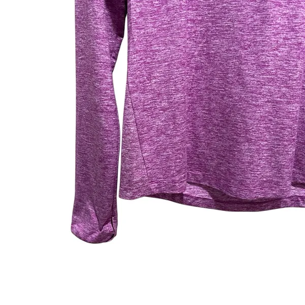 Nike Dri-Fit Running Top Long Sleeve Purple Heathered Women’s Size Medium - Image 2
