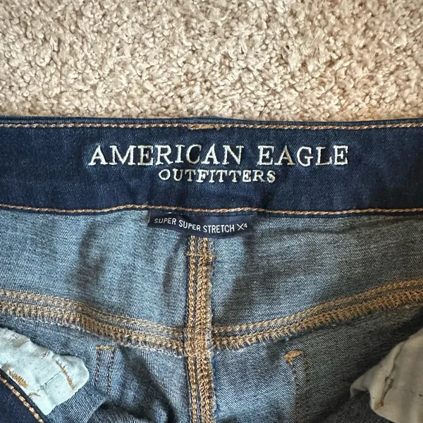 Women's Dark American Eagle Jeans - Image 2