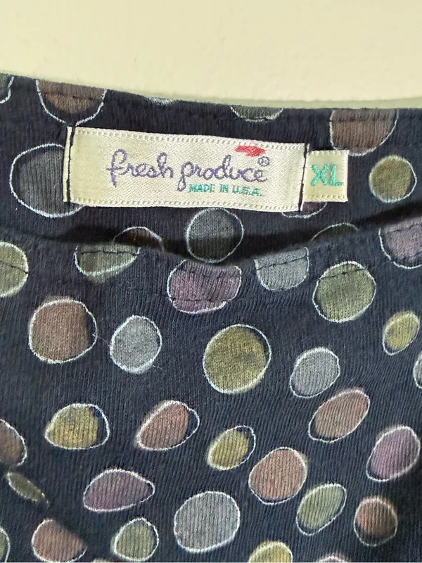 Vintage Fresh Produce Colorful Dots Sundress - Image 6