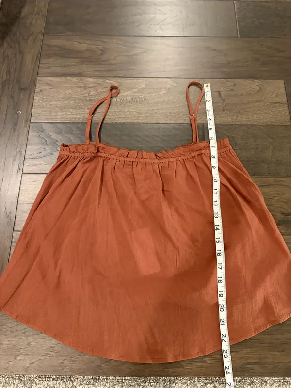 New With Tags Grade and Gather Cotton Top Sz M - Image 7