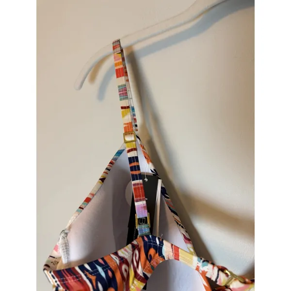 LA BLANCA 'Desert Dream' Twist Keyhole 1-Piece Swimsuit Size 14 Multi $130 NWT - Image 11