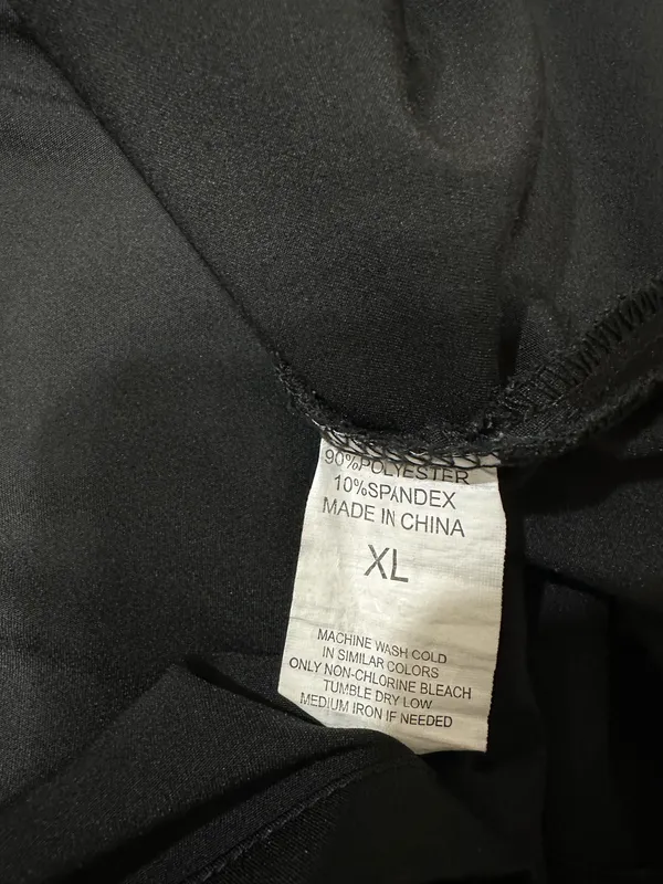 Angie Uniforms Scrub Set Black Size XL - Image 3