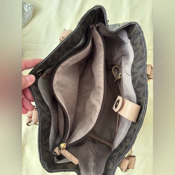 Michael Kors Brown Designer Tote Bag - Image 8