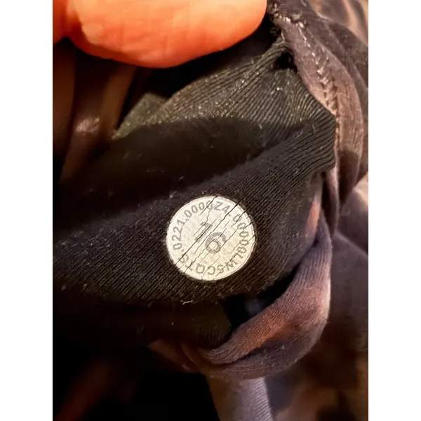 Lululemon Align High Rise Pant Womens 16 Diamond Dye Graphite Grey Pink Pastel‎ - Image 4