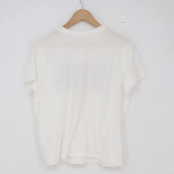Universal Threads T-Shirt Women L Graphic White USA Patriotic Flag Excellent - Image 4
