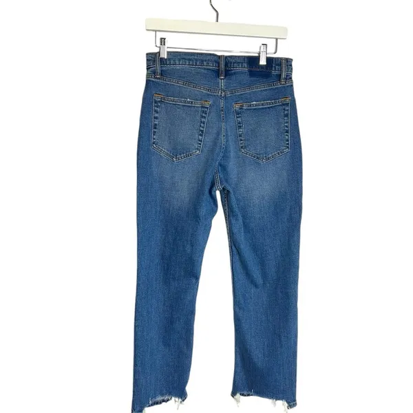Abercrombie & Fitch‎ the ankle straight ultra high rise Sz 29 - Image 2