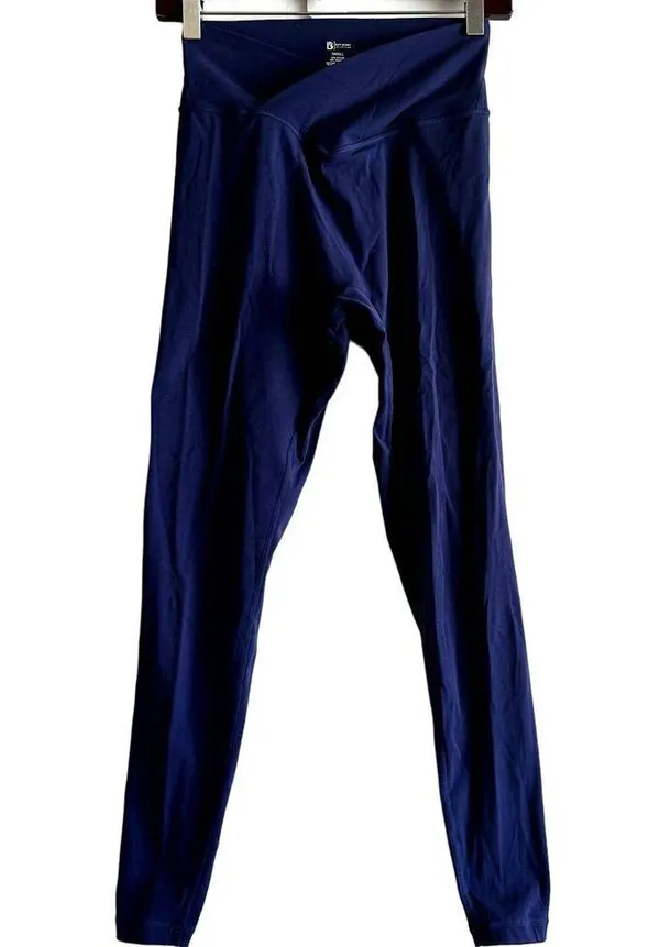 Buffbunny Legacy Legging Rainfall Navy Blue Athletic Shaping Compression S - Image 2