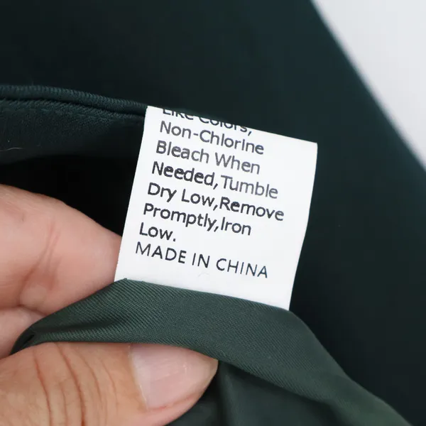 Genhoo Blazer Womens XL Dark Green Striped Cuff Shawl Collar Stretch Excellent - Image 4