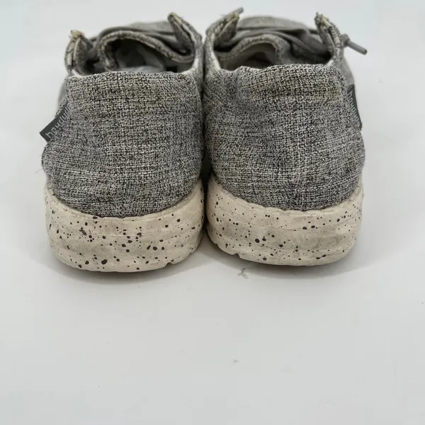 Hey‎ Dude Wendy Linen Gray Casual Comfort Slip On Loafer Shoes Women's Size 7 - Image 5