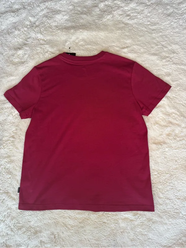 Converse Red Embroidered Graphic Tee | Size Small | NWT - Image 2