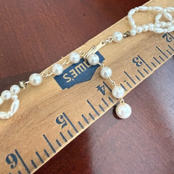 Vintage Stamped Japan Necklace - Image 2