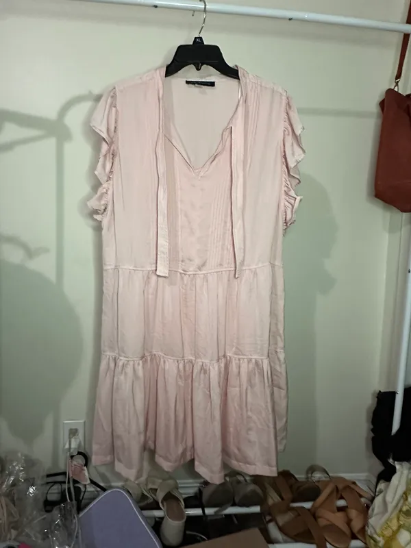 Tommy Hilfiger Bow Tie Dress In Pink - Image 3