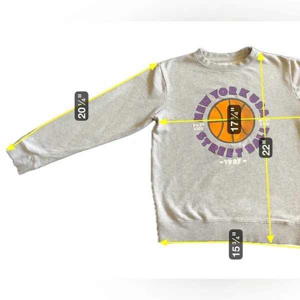 Cotton On New York USA Sweatshirt Women’s Medium East Side West Side - Image 3