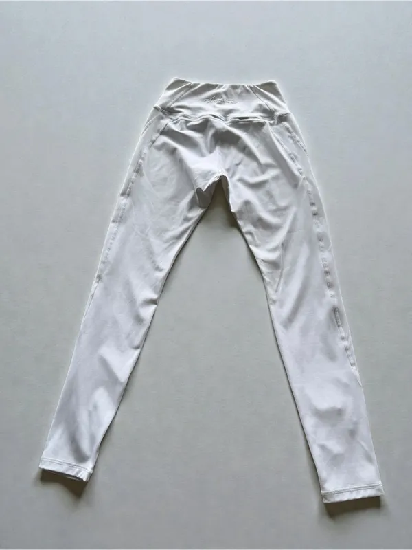 Alphalete White‎ High-Waist Leggings - Image 3