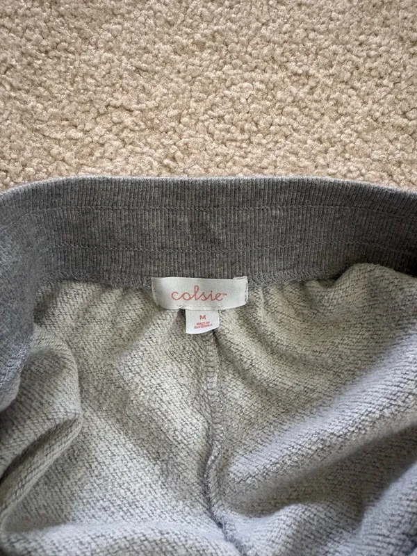 Colsie Target Gray Sweat Shorts Size M - Image 3