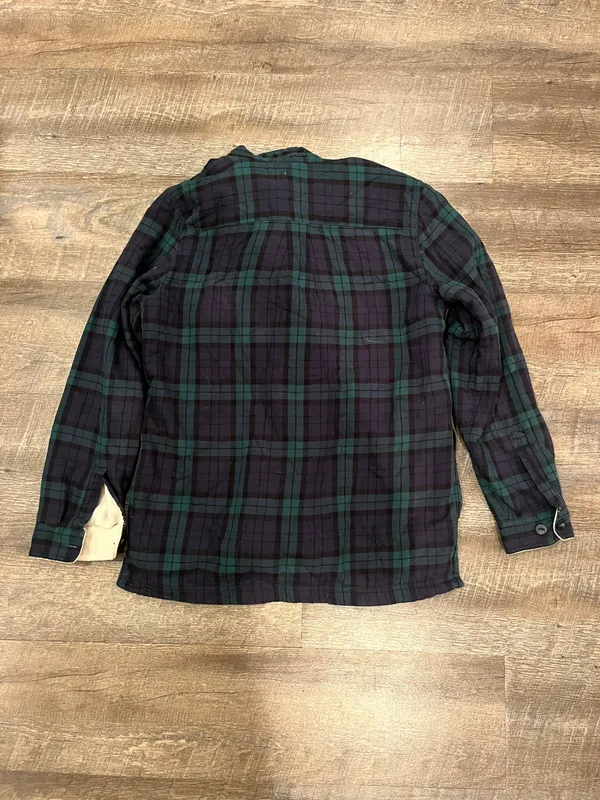 L.L.Bean Fleece Lined Flannel Hoodie - Image 11