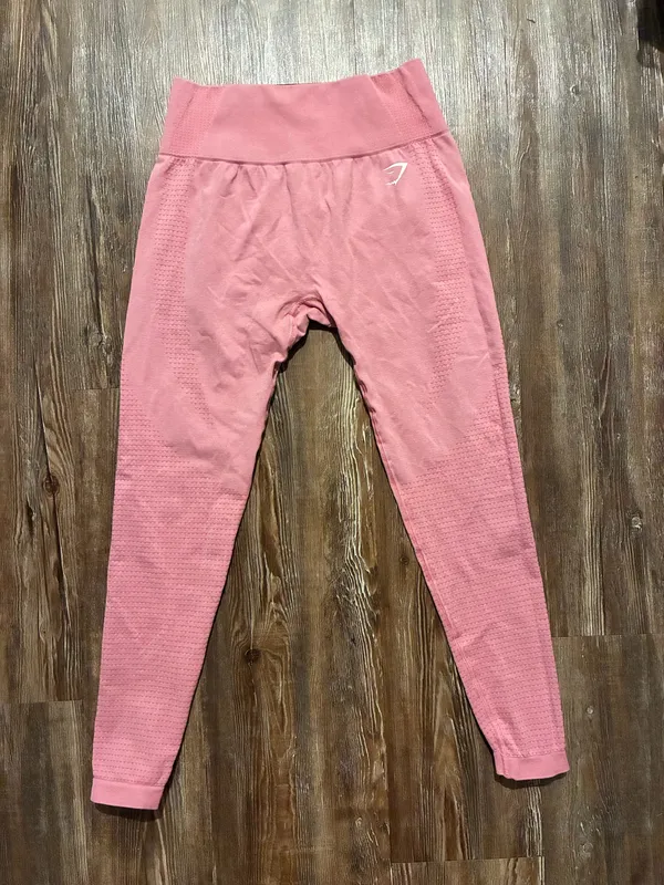 Gymshark Dusty Rose Pink Seamless High Waisted Leggings - Image 2