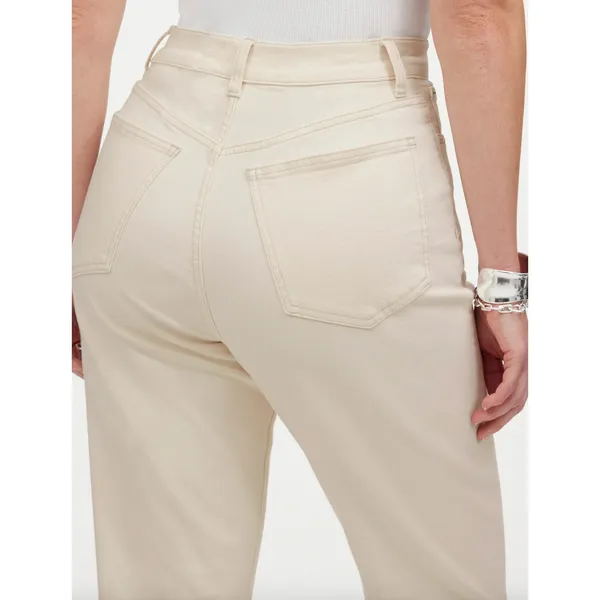 Madewell The Curvy 90s Straight Jean Vintage Canvas Beige High Waist US 23 NWT - Image 2