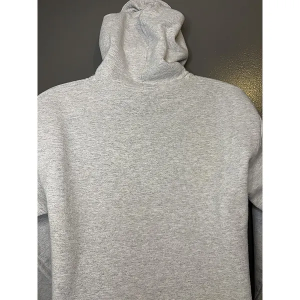 Hello Kitty Hoodie Sweatshirt Womens Small Gray Graphic Pullover Fleece Kawaii - Image 6
