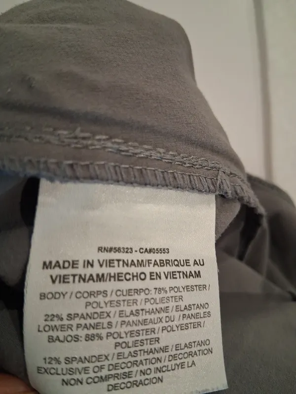 Nike Running Division Gray Athletic Pants Reflective Swoosh Women Size S Pockets - Image 13