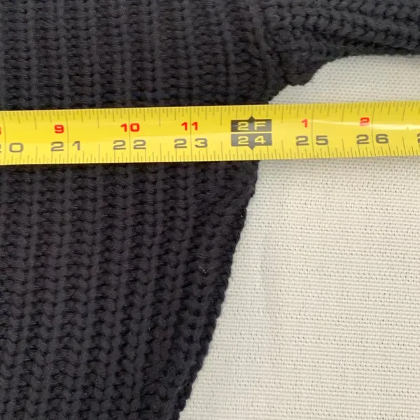 Maeve Anthropologie V neck knit sweater‎ size women's large - Image 6