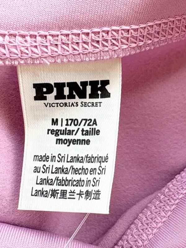 NWT PINK Victoria’s Secret Winter Performance Flare Leggings Pink Size Medium - Image 8