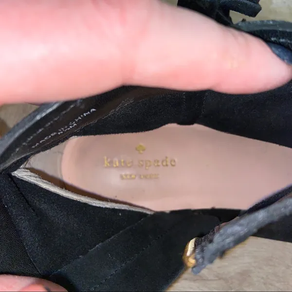 KATE ♠️ SPADE Bellamy Suede Tassle Bootie‎ - Image 8
