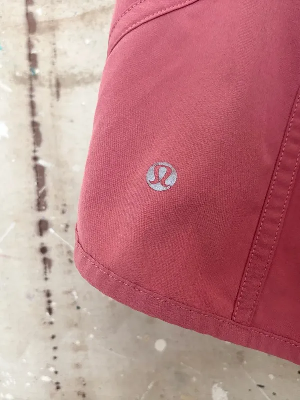 Lululemon Tracker Short V 4", Cherry Tint - Image 4