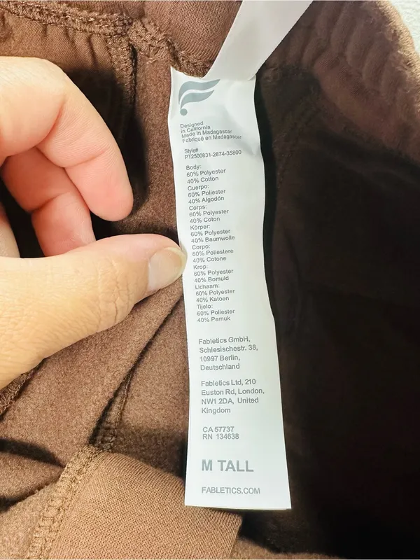 Fabletics Brown Straight Leg Pants - Image 11
