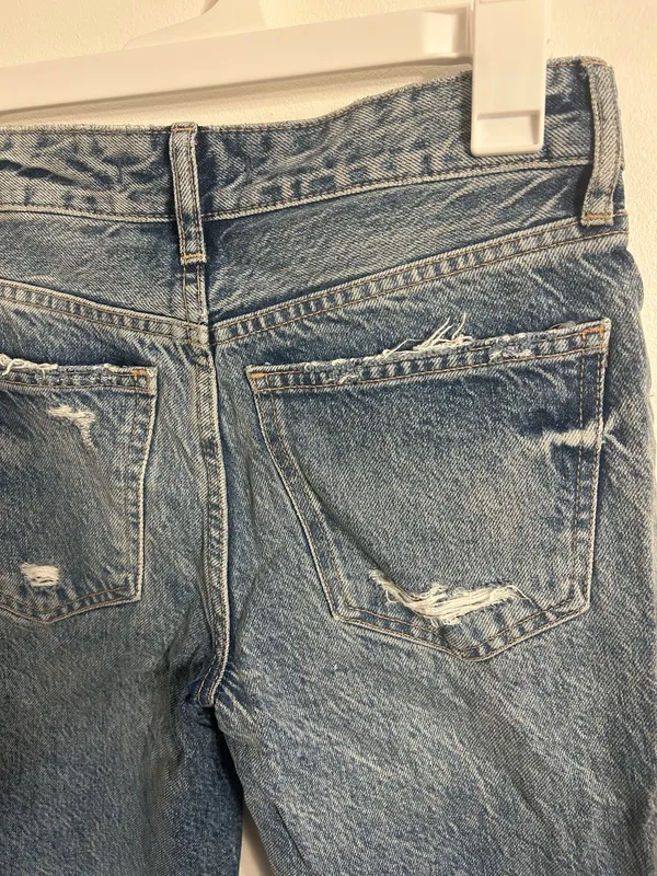 Free People Distressed Jeans - Image 4
