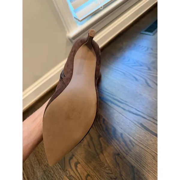 Open Edit Ariana Pointed Toe Knee High Brown Sz 8 NEW - Image 3