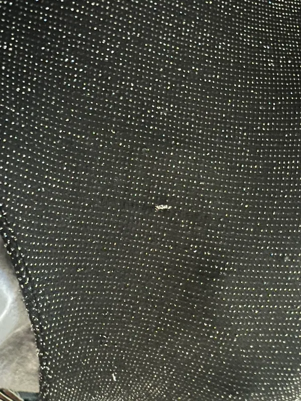 Sparkly Black Mini Dress - Image 7