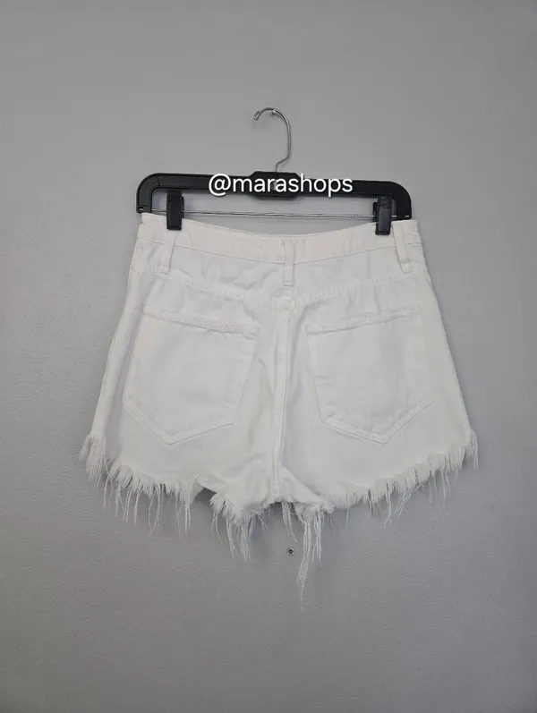 Show Me Your Mumu Houston High Waisted Denim Shorts - Image 4