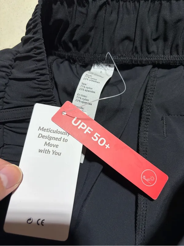 Baleaf NWT Black activewear Pants large UPF50 - Image 7