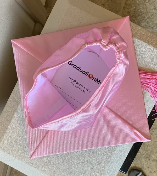 Pink Cap/gown - Image 4