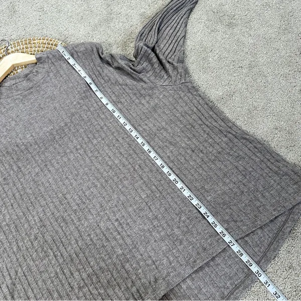 Old Navy Women’s Cozy Mock Neck Tunic Top Ribbed Longsleeve in Mushroom 3X - Image 11
