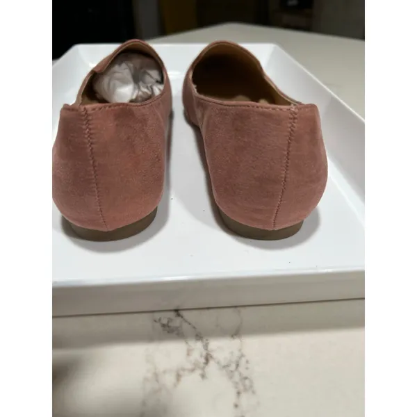 Journee NEW Faux Suede Mindee Slip On Pointed Toe Loafer Flats 8 $65 - Image 7