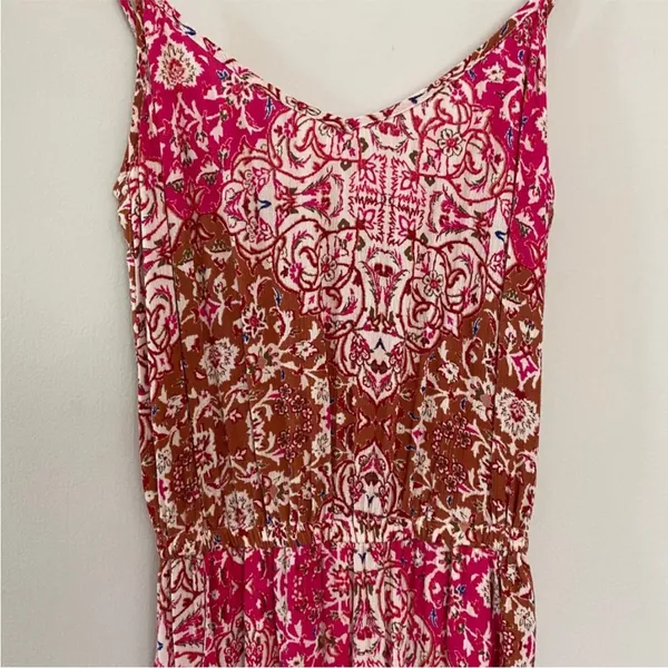 Show Me Your Mumu Beatrice Pink Paisley Jumpsuit - Image 4