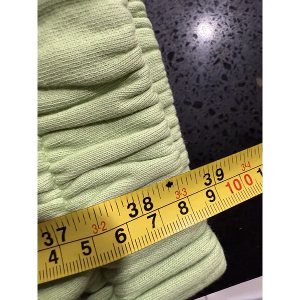 BRANDY MELVILLE Lime Green "Rosa" Hi-Waist Jogger Sweatpants One Size Fits Most‎ - Image 6