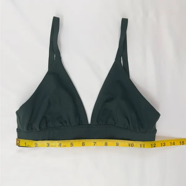 Outdoor Voices Sculpt Hi Apex Bra - Pine Green - S - Image 10