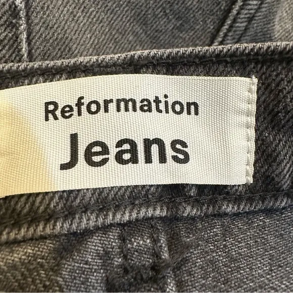 Reformation Charlie High Rise Jean Short in Havana Wash Size 27‎ - Image 8