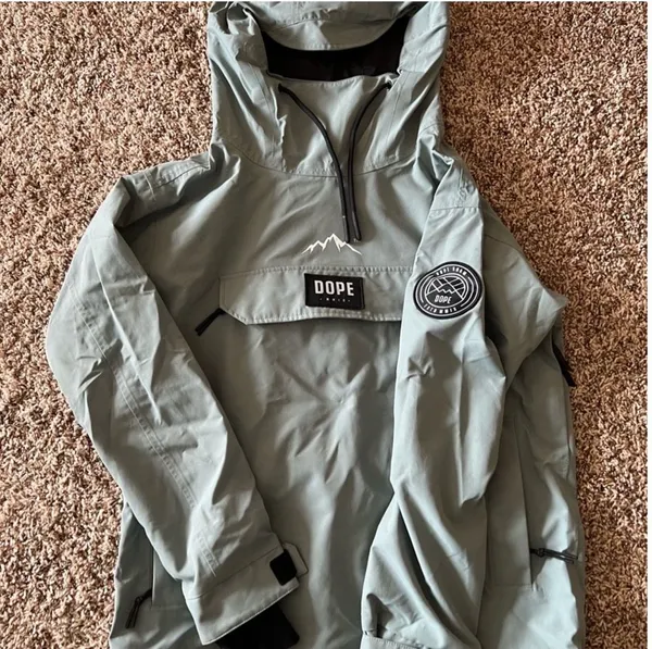 Dope snow jacket Green - Image 2