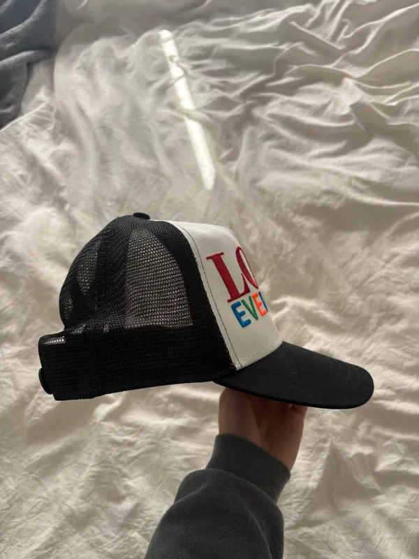 CHNGE Love Everybody Trucker Hat Black - Image 4