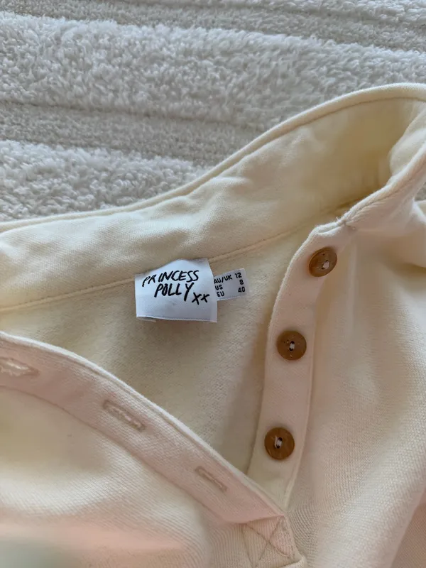 Princess Polly Crop Hoodie Top - Image 2
