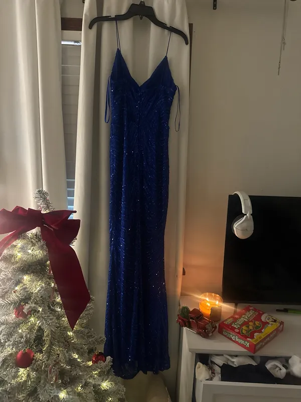 Blue Windsor Prom Dress Sequin - Image 2