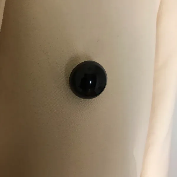 Zara Cream Double-Breasted Women's Coat - Image 3