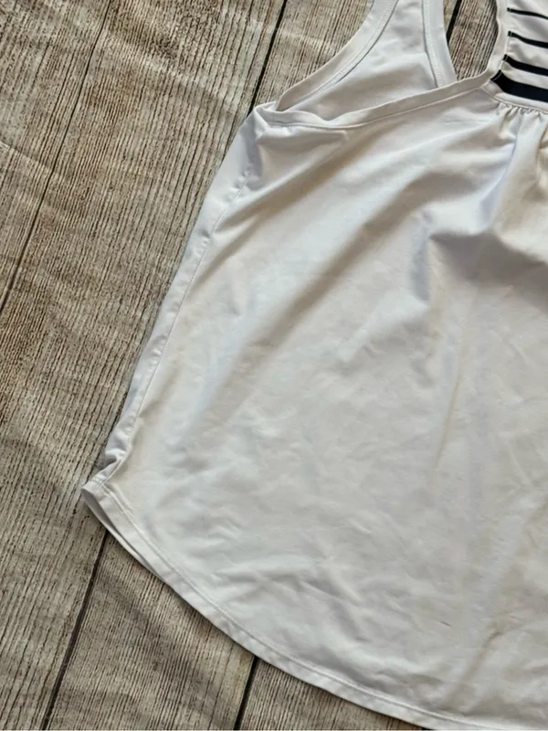 Southern Tide Tank Top Size Medium Malia Racerback Womens Classic White - Image 7