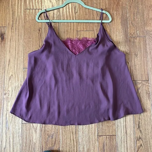 Free people intimately free lace bandeau vneck tank size m - Image 8