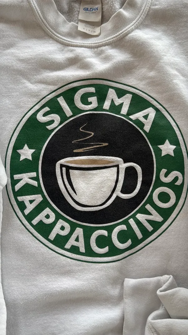 Gildan Sigma Kappaccinos Sweatshirt - Image 3