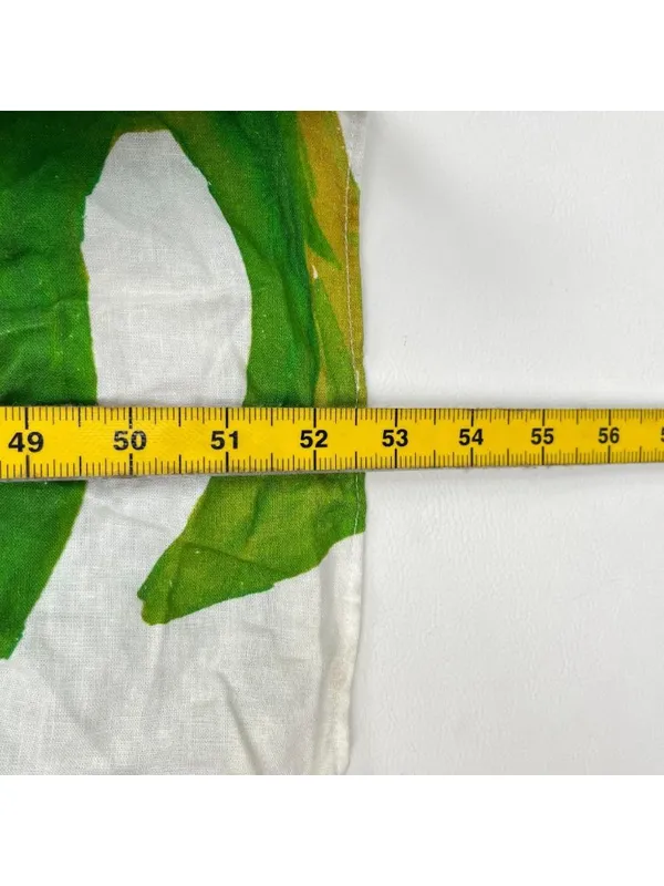 NWOT Farm Rio Linen Blend Green Leaf Print Sleeveless Maxi Dress Size S - Image 13